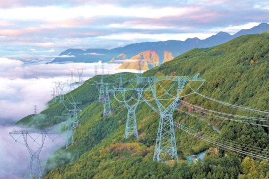 “十四五”國家電網(wǎng)發(fā)展成效①：轉(zhuǎn)型發(fā)展向新向綠